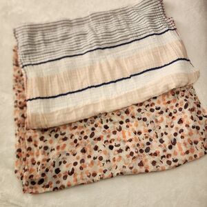 Eddie Bauer Lot Of Two 2 Infinity Scarves